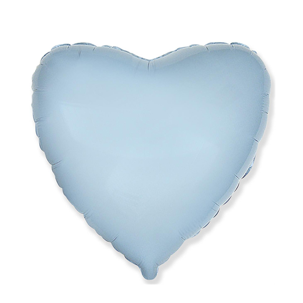 FOLIJA BALON FM 18 HEART PASTEL B. BLUE PK