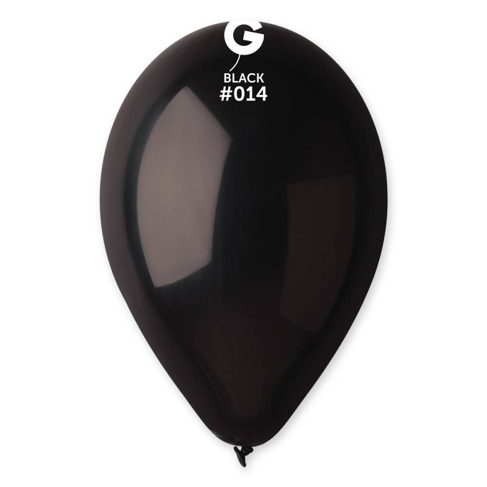 LATEX BALON G120 Black #014