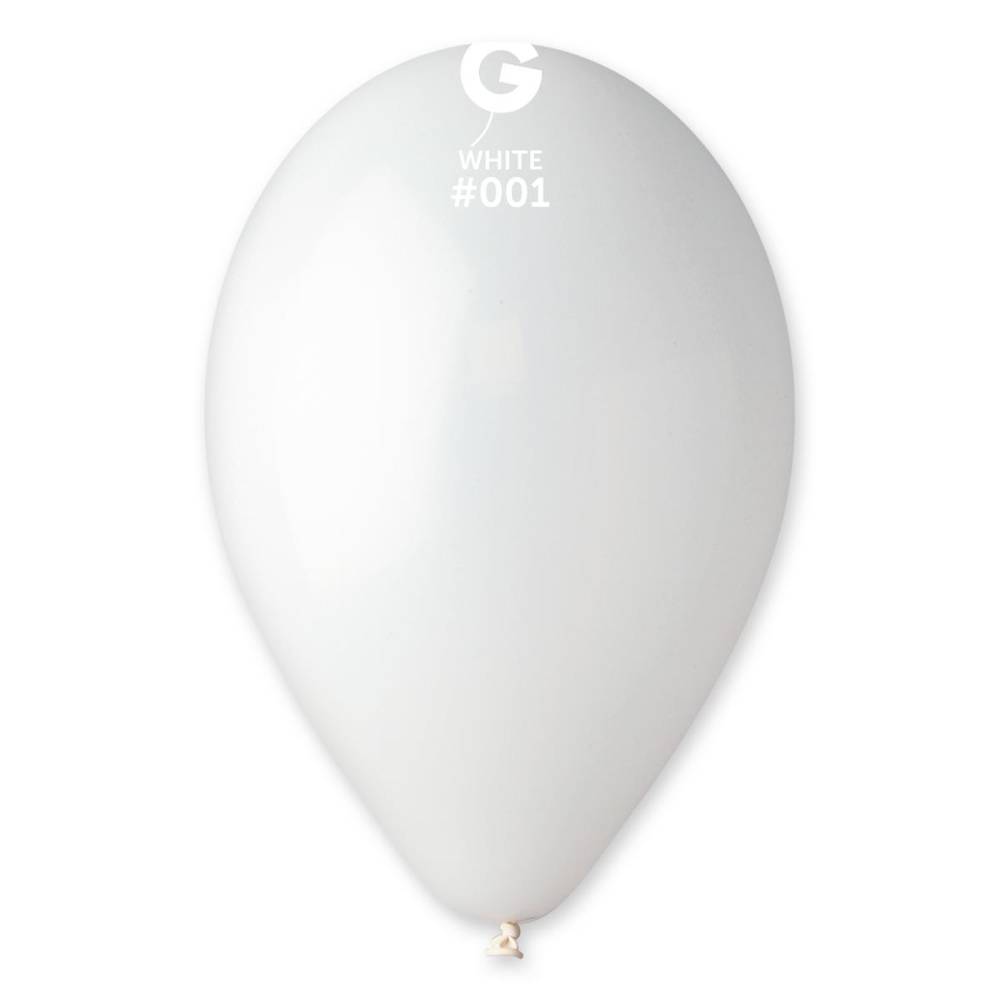 LATEX BALON G120 White #001