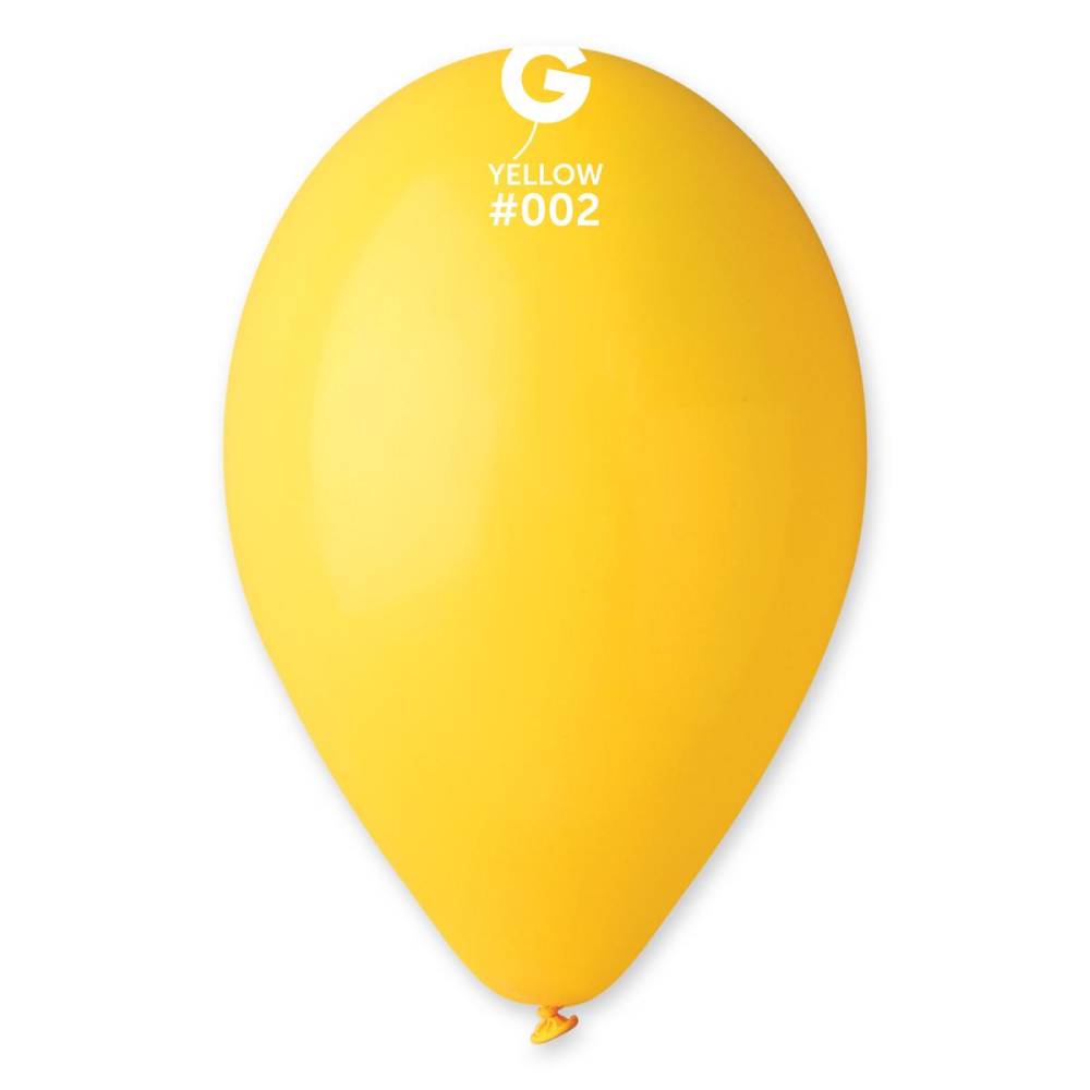 LATEX BALON G120 Yellow #002