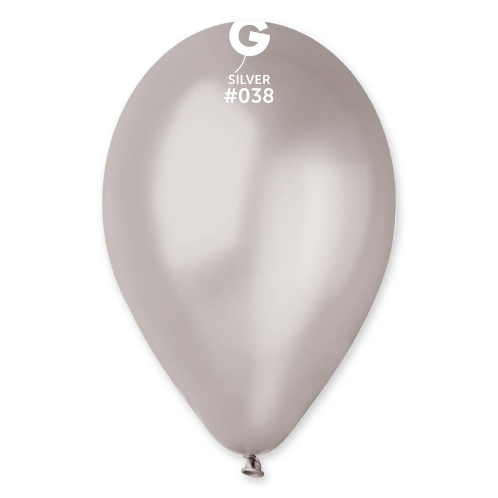 LATEX BALON GM120 Silver #038