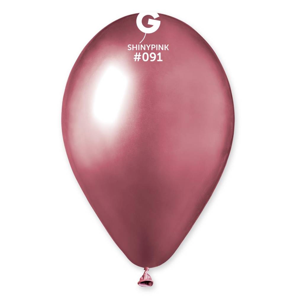 Latex balon GB120 Shiny Pink #091