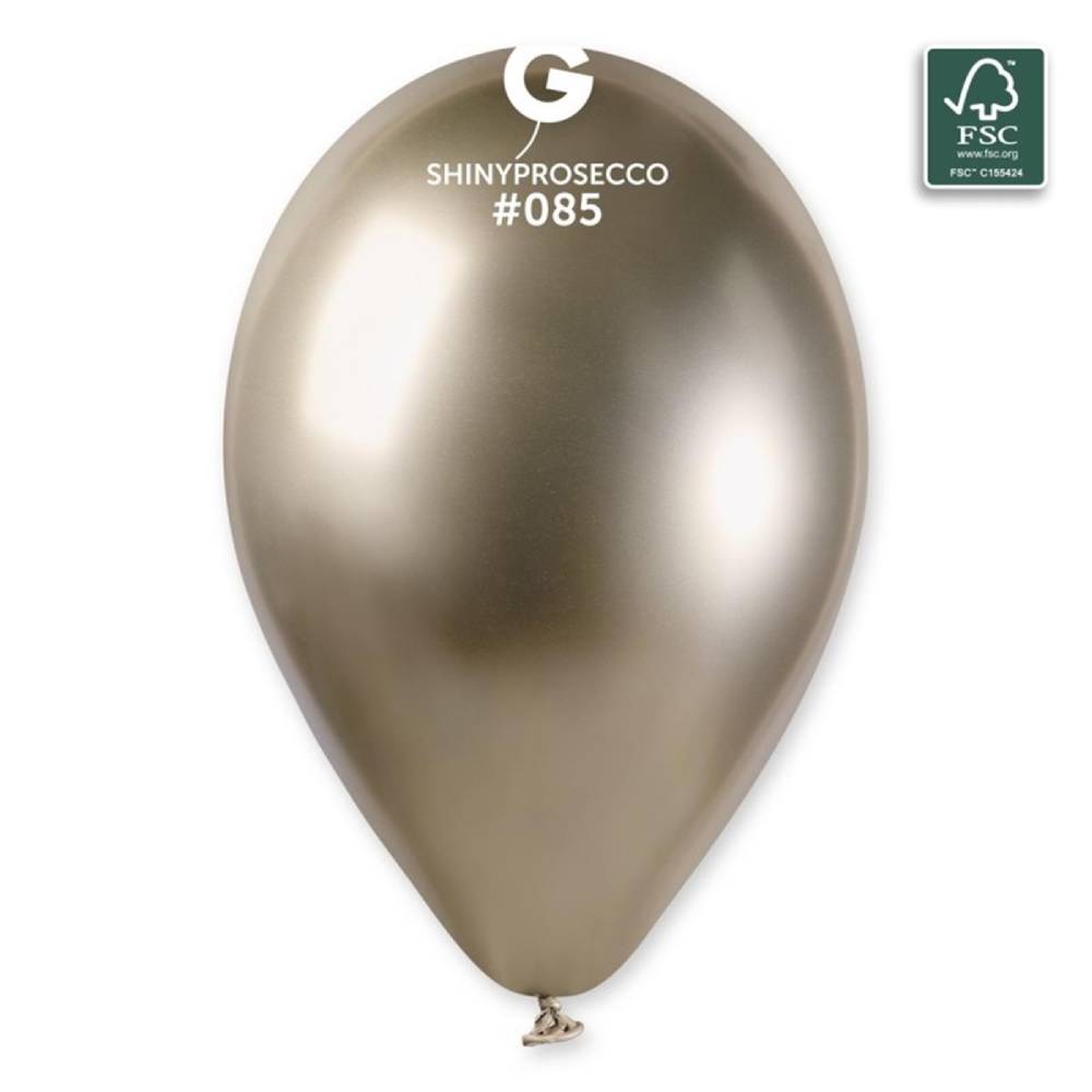 Latex balon GB120 Shiny prosecco #085