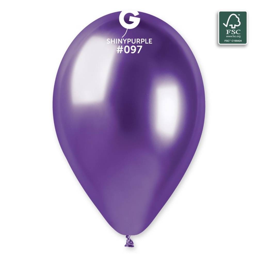 Latex balon GB120 Shiny purple #097