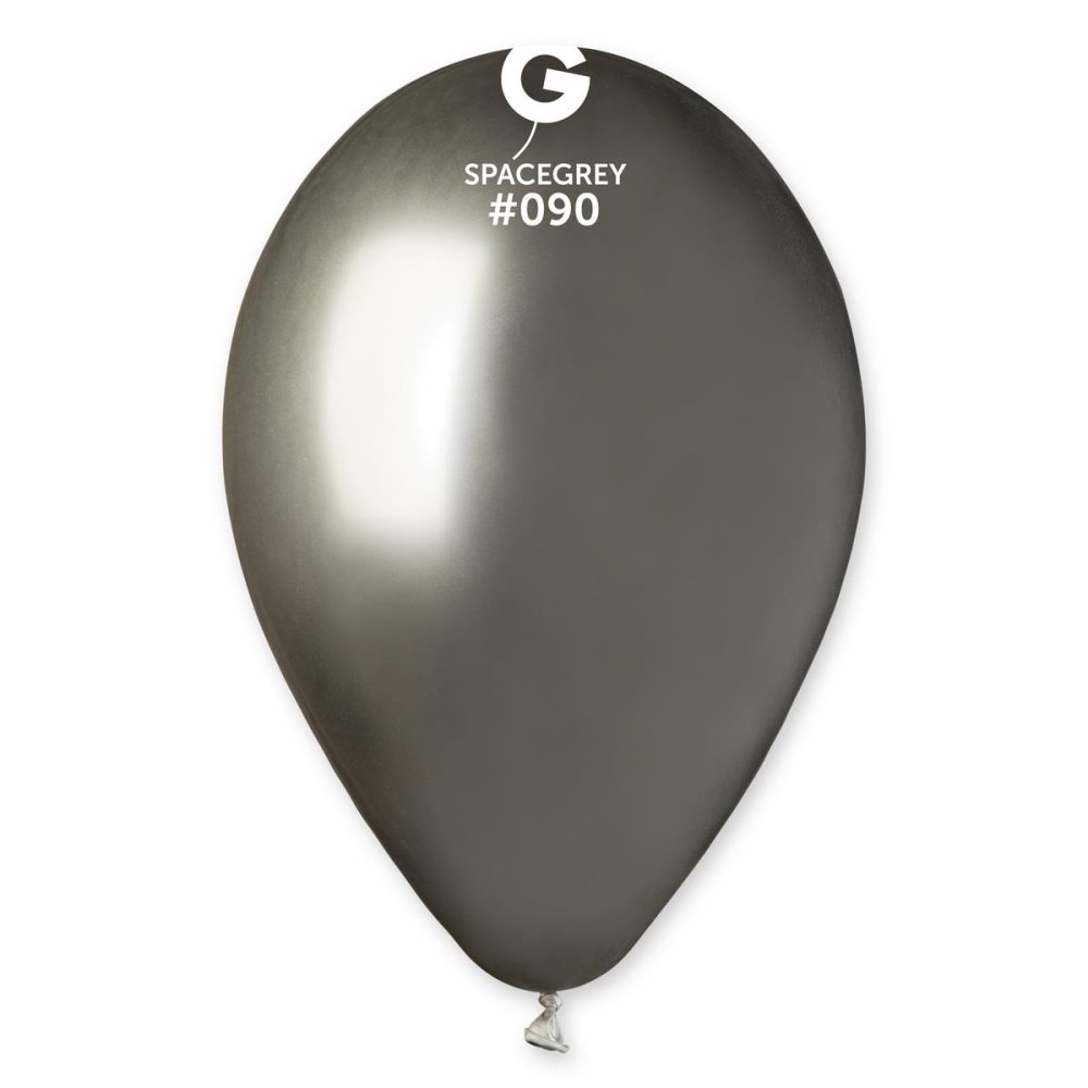 Latex balon GB120 Space Grey #090