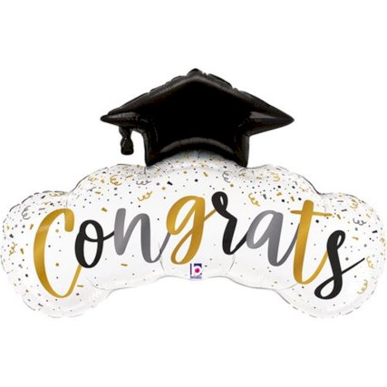 folija balon Congrats Confetti Grad